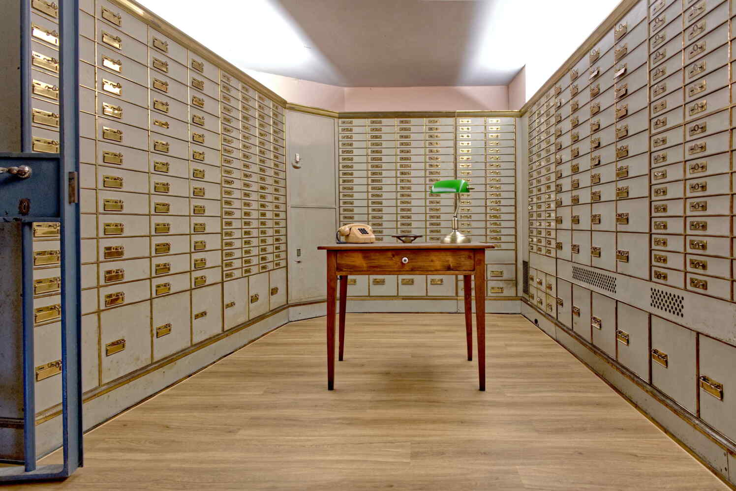 BANK House Safe room
