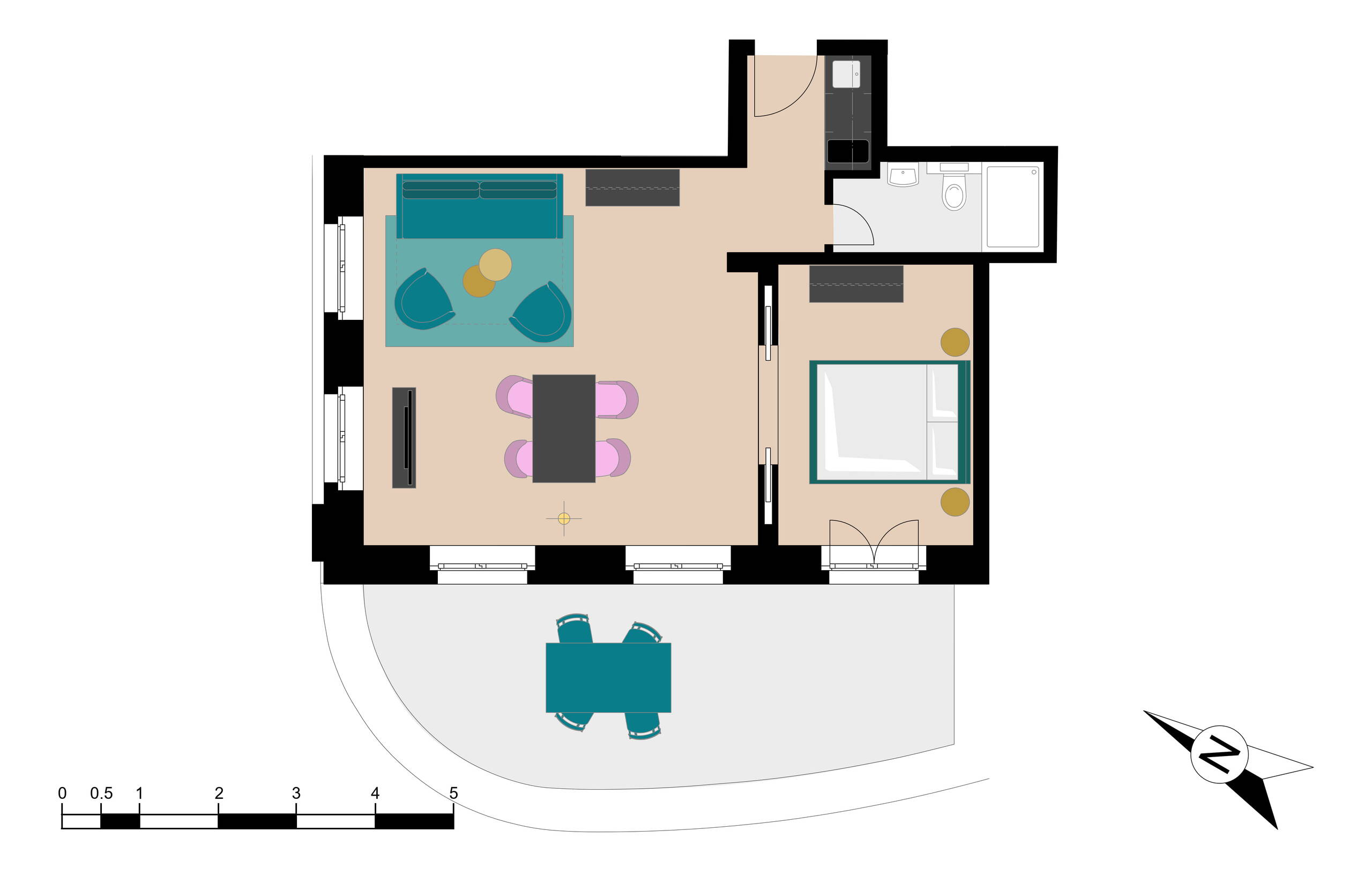 BANK House suite 303 - Interlaken - GRIWA RENT AG
