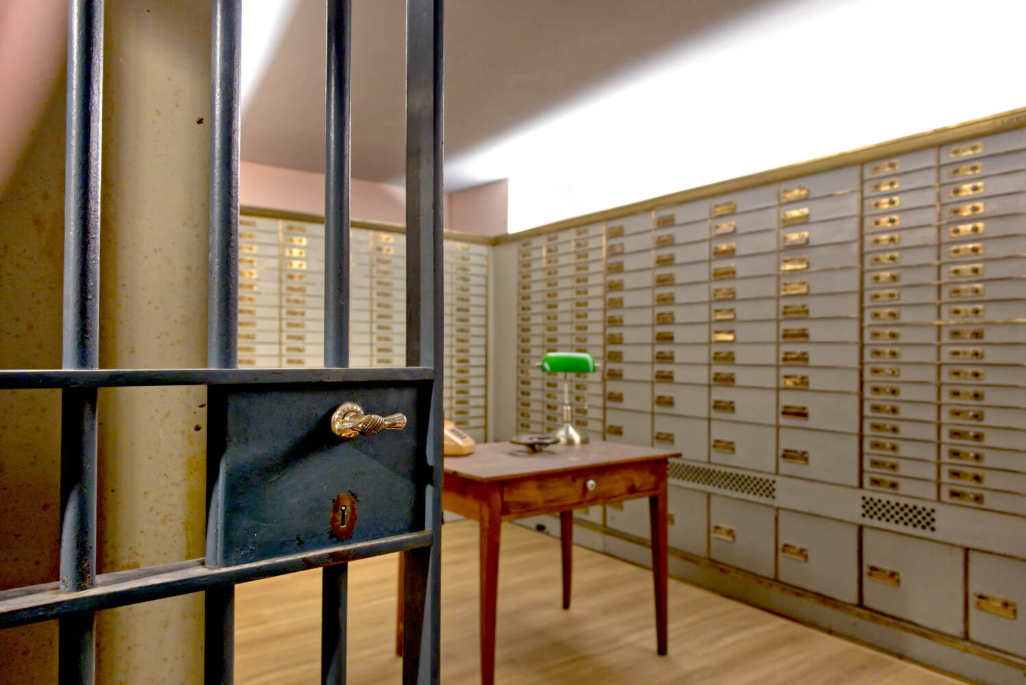 BANK House Safe room