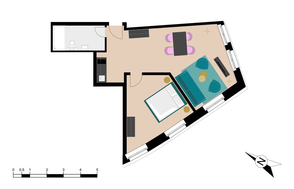 BANK House Apartment XL 105 ★★★★ - Interlaken - GRIWA RENT AG