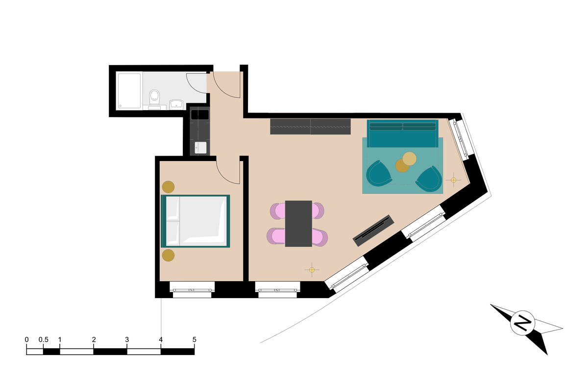 BANK House apartment XL 304 - Interlaken - GRIWA RENT AG