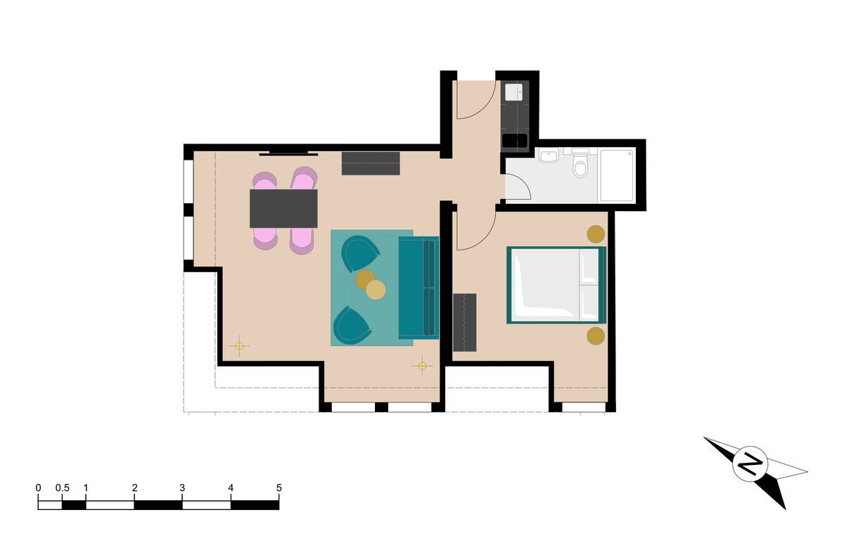 BANK House Apartment XL 403 - Interlaken - GRIWA RENT AG