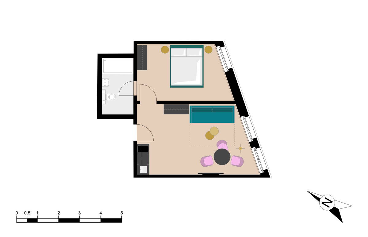 BANK House Apartment L 305 - Interlaken - GRIWA RENT AG